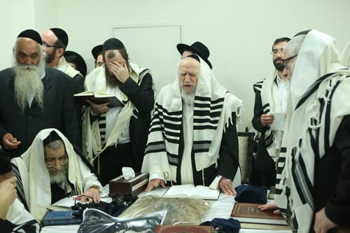 הרב שמואל אוירבך זצ"ל תמים הלב; הרב אבינר סופד
