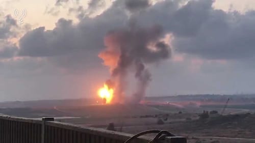 צה"ל השמיד מנהרת טרור בסמוך למחסום ארז