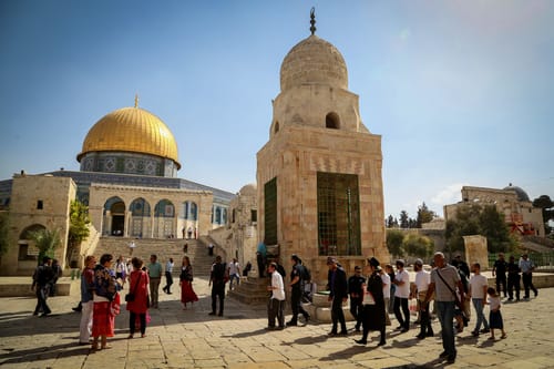 השופט עמית: הר הבית ריק ממוסלמים, אנחנו הריבון