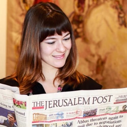 הכתבת הסרוגה של ג'רוזלם פוסט עוזבת את הכנסת