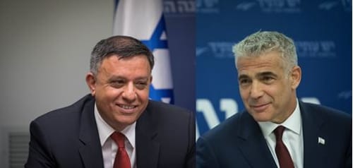 'המחנ"צ' 'ויש עתיד' ראש בראש • לפיד: "נצביע בעד"
