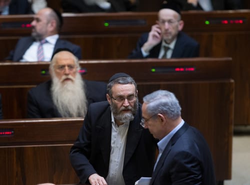 משה גפני: "אנחנו פונים לציונות הדתית"