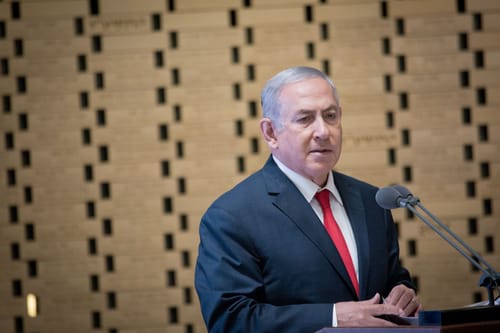 נתניהו מזהיר את נסראללה: "יקבל מכת מחץ שלא דמיין"