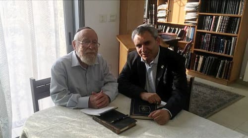 "לא שינה את דעתו": הרב ליאור נחרץ  בתמיכתו באלקין