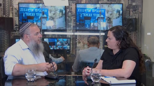 נאמן באולפן סרוגים: "בגוש עציון נבנה 15 אלף בתים"