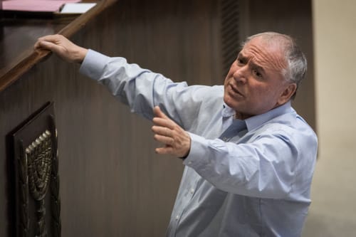 אמסלם: "לפיד ושלח משקרים במצח נחושה"