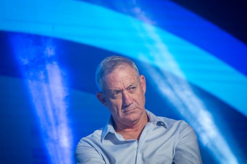 נתניהו נפגש עם בני גנץ "ברקע בטחוני"