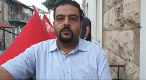 מחאה בחיפה נגד הסגן הערבי: "אל תאשר לו שכר"