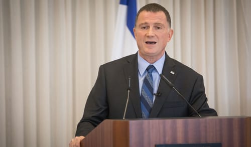 אדלשטיין לגנץ: "המהלך לביטול הבחירות בטוח אפשרי"