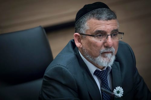עד לבחירות: ח"כ וקנין מש"ס ימונה לשר הדתות