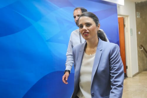 שקד: "הממשלה הבאה תהיה בראשות נתניהו"