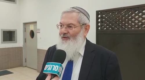 הרב אלי בן דהן: מברך את הרב רפי על החלטתו