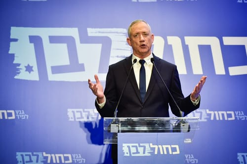שבועיים לפני הבחירות: גנץ אישר השתתפות באייפא"ק