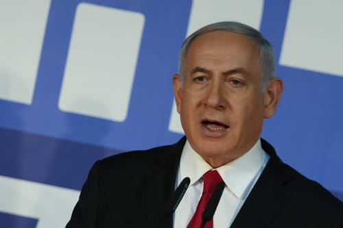 עימות בין נתניהו לגנץ: "המשטר באיראן תומך בהם"