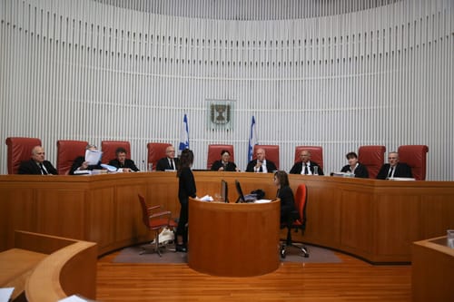 בג"צ יכריע: ריצת מיכאל בן ארי,עופר כסיף ובל"ד לכנסת