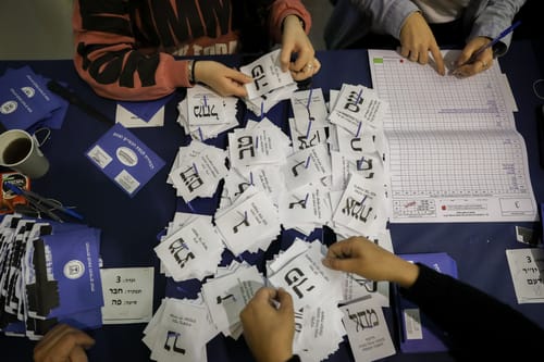 יומן מנדטים: הליכוד עם 36, איחוד הימין יורד ל- 4