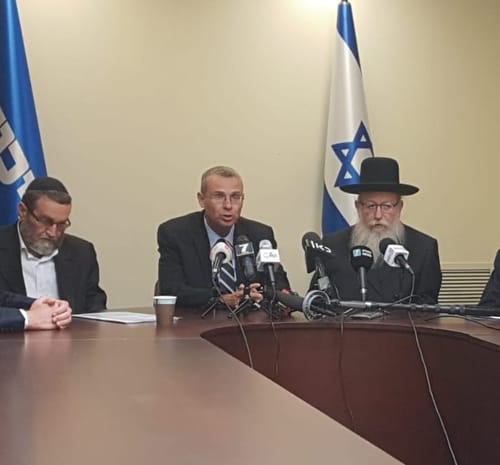 גפני במו"מ עם הליכוד: "הפעם זה יהיה שונה"