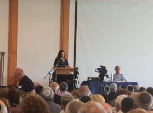 שקד לאהרון ברק: "הפכת את המושג מדינה יהודית"