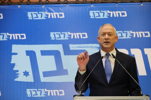 גנץ: "נתניהו לחץ על כפתור פיזור הכנסת ואין דרך חזרה"