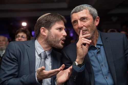 מאחורי הקלעים של שיחת המו"מ בין גנץ לסמוטריץ'