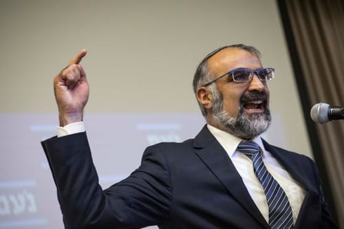 יו"ר מפלגת נעם: "עוד לא יודע למי אצביע בבחירות"