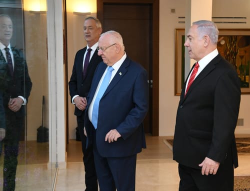 גנץ פסל את נתניהו: לא נשב כשיש לו כתב אישום חמור