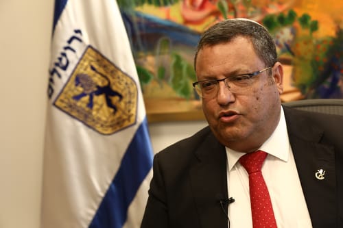 ראש העיר ירושלים משה ליאון מסכם שנה בסרוגים