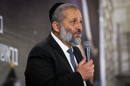 דרעי: "גנץ לא יקבל הצעה יותר טובה משקיבל מנתניהו"