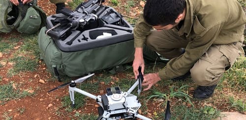 צפו: תיעוד השתלטות חיזבאללה על רחפן צה"ל