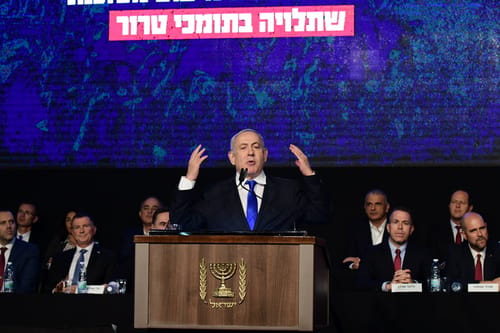 נתניהו לגנץ: ממשלת מיעוט? מה עבר לכם במוח?
