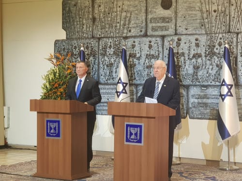 ריבלין: "הפוליטיקה המשובשת חייבת להיפסק"