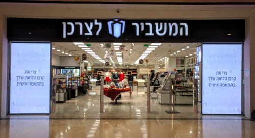 שבת שלום מהמשביר לצרכן