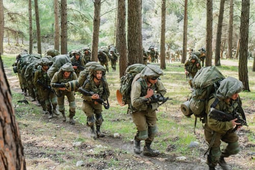 עוצמה אדירה: לוחמי גולני וחטיבה 7 באימון משותף