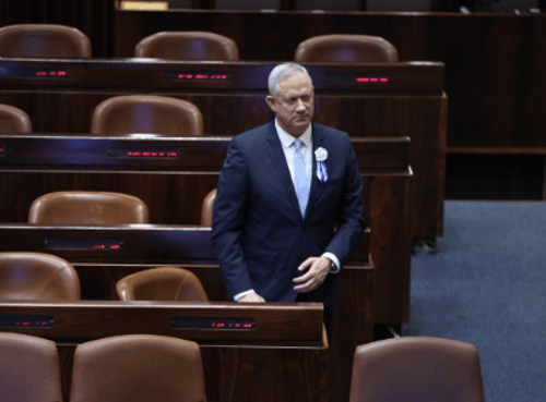 דרמה בכנסת | הולכים לאחדות: בני גנץ יו"ר הכנסת