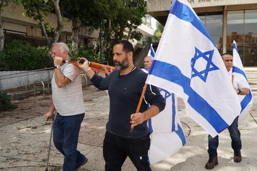 נכי צה"ל מחו נגד הקמת ממשלת מיעוט