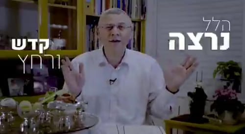 ליל הסדר של הרב בני לאו ישודר בחג בטלויזיה
