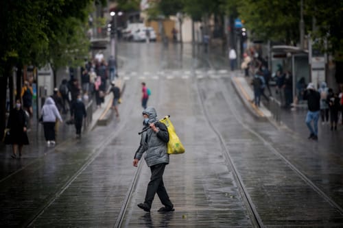 יבש עם אירועים סוערים: כך ייראה החורף הקרוב
