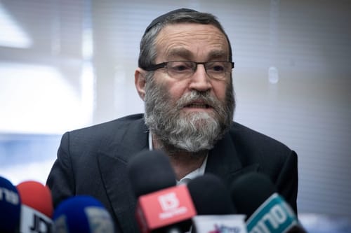 גפני מאשים: שני האנשים שבגללם אין ממשלה