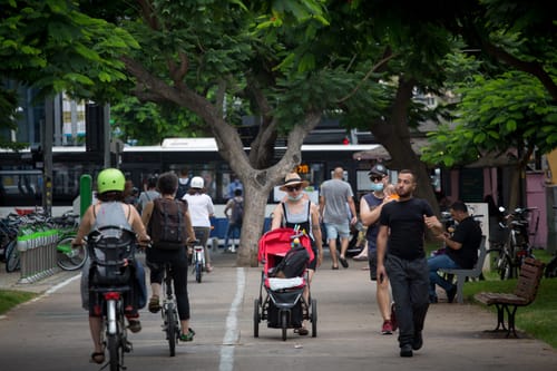 תנועת אומ"ץ: בתל אביב לא שומרים על ההנחיות