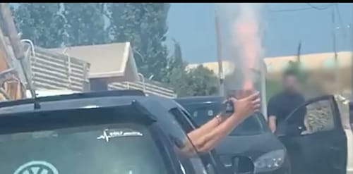 בגלל סיום הבגרויות: יריות בלתי פוסקות, פיצוצים וזיקוקים