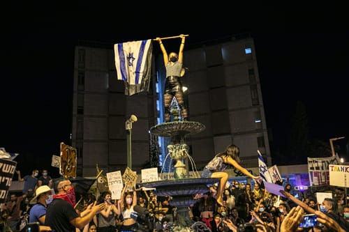 הפגנות השמאל |"המשטרה נקטה עמדה נגד החוק"