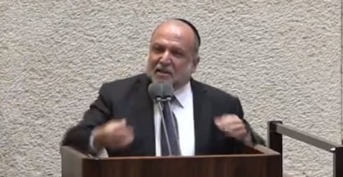 צפו: נאום הגזענות על עולי רוסיה של יצחק כהן מש"ס