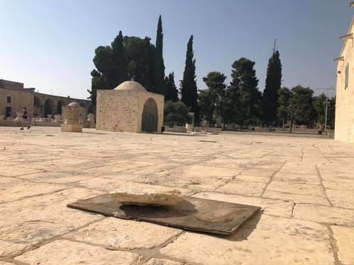 תעלומה: בור חדש נפער בהר הבית