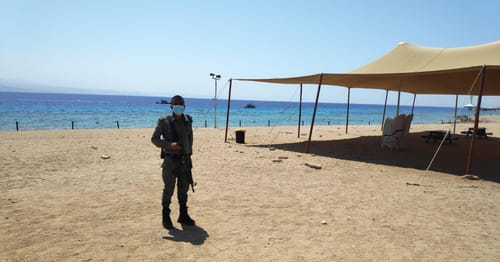 השמורה הוכרזה כשטח סגור: אירוע בטחוני באילת