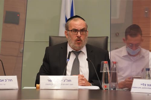 יעקב אשר: "מחזק את ידיו של ליצמן, קורא לו לחזור בו"