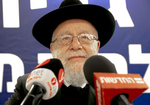 הרב דב ליאור מבקש: עזרו למוסדות מערת המכפלה