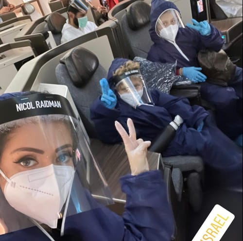 ניקול ראידמן חוזרת לארץ: כל טיסה היא רולטה רוסית