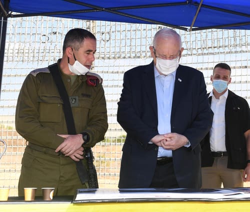 הנשיא: "עוטף עזה הוא עוטף ישראל כולה"