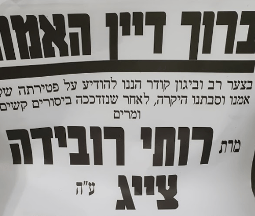 "כשהחובשים נכנסו הביתה הבנו שלא נראה יותר את אמא"