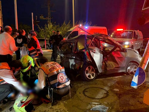 הרוגה ופצועה אנוש בתאונת דרכים בשפלה